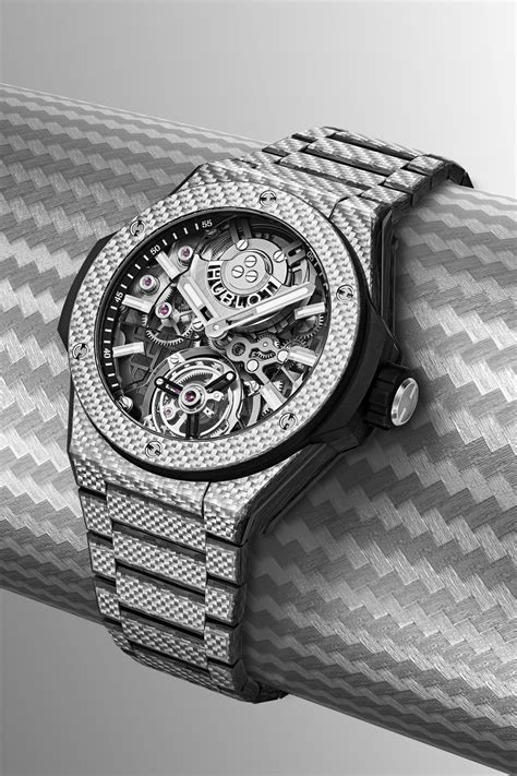 hublot big bang integrated tourbillon full carbon|hublot big bang fusion.